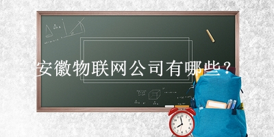 安徽物聯網公司